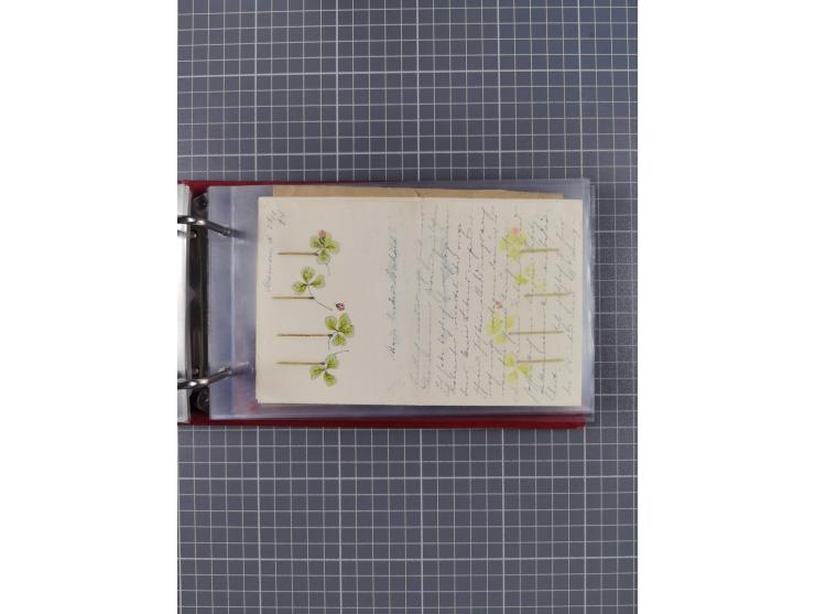 1866/1960 (ca.), interessanter Sammlungsposten inkl. sehr viel Dt. Seepost, Anlandungsstempeln, frühe Schiffspost, kleine Sam