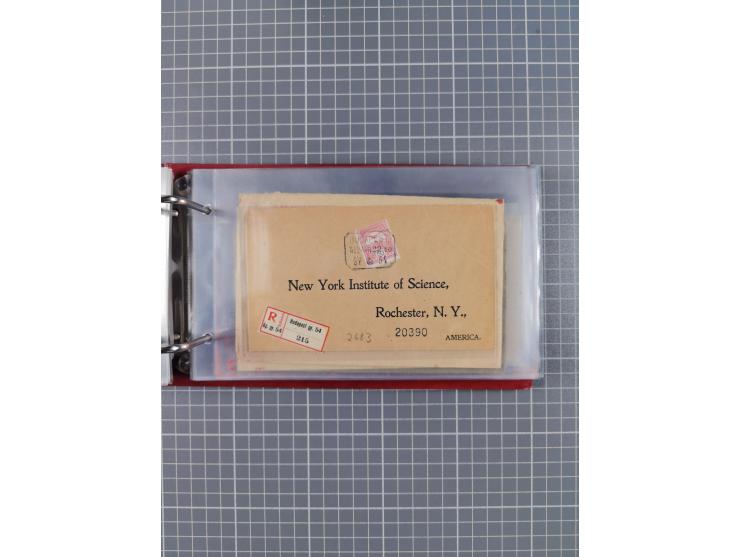 1866/1960 (ca.), interessanter Sammlungsposten inkl. sehr viel Dt. Seepost, Anlandungsstempeln, frühe Schiffspost, kleine Sam