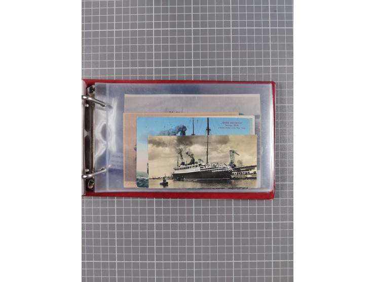 1866/1960 (ca.), interessanter Sammlungsposten inkl. sehr viel Dt. Seepost, Anlandungsstempeln, frühe Schiffspost, kleine Sam