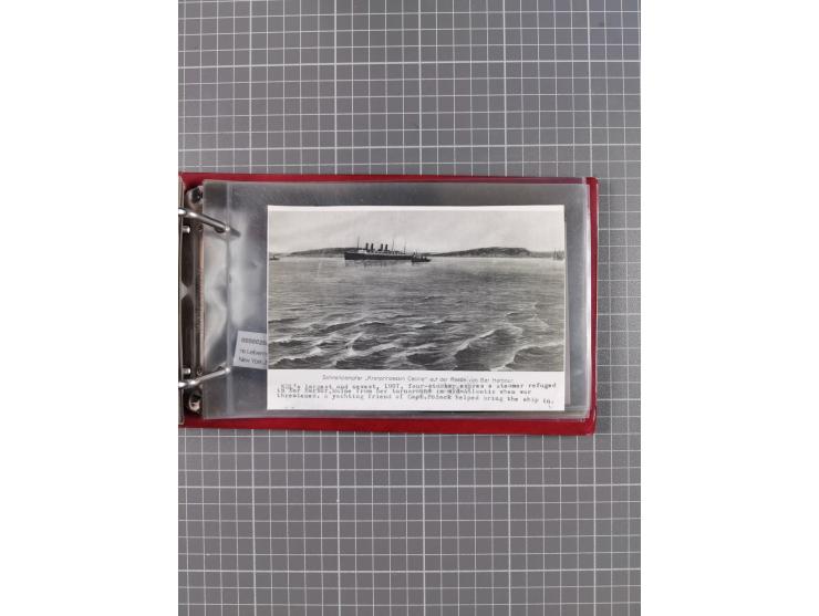 1866/1960 (ca.), interessanter Sammlungsposten inkl. sehr viel Dt. Seepost, Anlandungsstempeln, frühe Schiffspost, kleine Sam