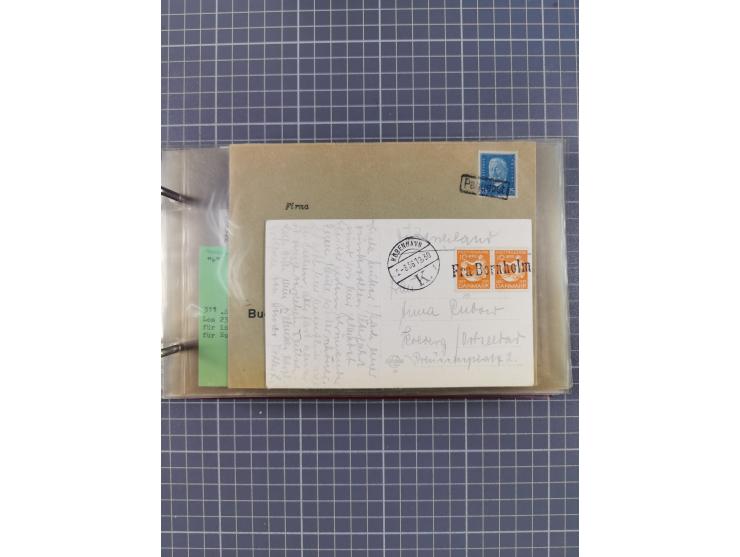 1866/1960 (ca.), interessanter Sammlungsposten inkl. sehr viel Dt. Seepost, Anlandungsstempeln, frühe Schiffspost, kleine Sam