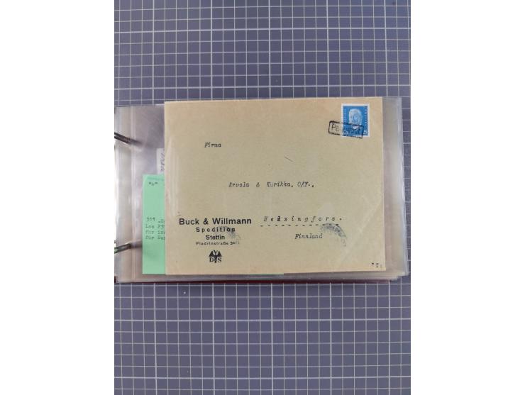 1866/1960 (ca.), interessanter Sammlungsposten inkl. sehr viel Dt. Seepost, Anlandungsstempeln, frühe Schiffspost, kleine Sam