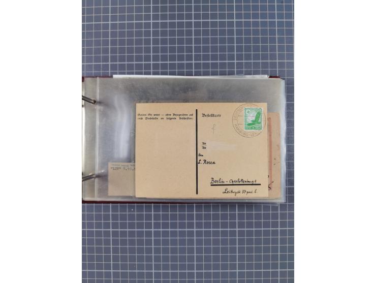 1866/1960 (ca.), interessanter Sammlungsposten inkl. sehr viel Dt. Seepost, Anlandungsstempeln, frühe Schiffspost, kleine Sam