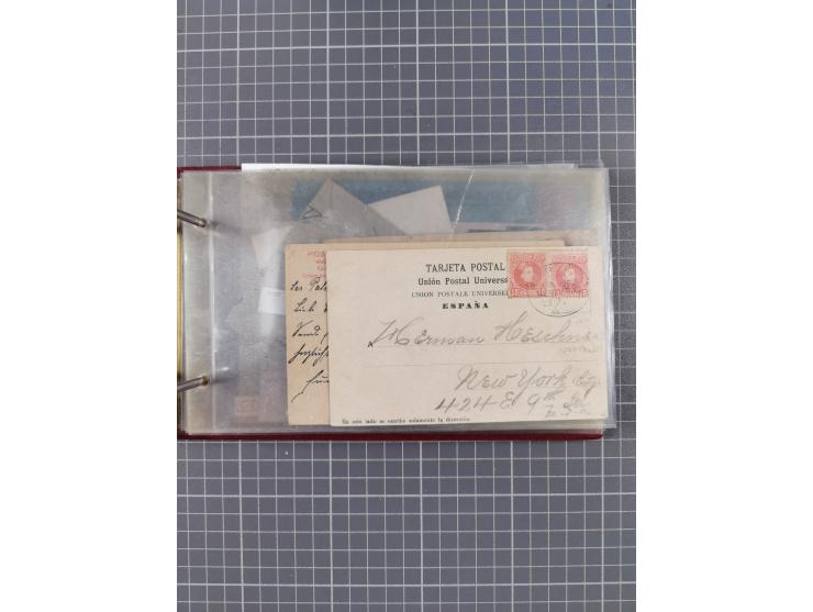 1866/1960 (ca.), interessanter Sammlungsposten inkl. sehr viel Dt. Seepost, Anlandungsstempeln, frühe Schiffspost, kleine Sam