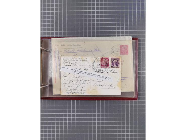 1866/1960 (ca.), interessanter Sammlungsposten inkl. sehr viel Dt. Seepost, Anlandungsstempeln, frühe Schiffspost, kleine Sam