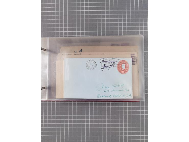 1866/1960 (ca.), interessanter Sammlungsposten inkl. sehr viel Dt. Seepost, Anlandungsstempeln, frühe Schiffspost, kleine Sam