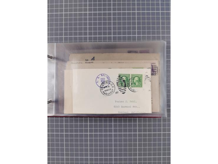 1866/1960 (ca.), interessanter Sammlungsposten inkl. sehr viel Dt. Seepost, Anlandungsstempeln, frühe Schiffspost, kleine Sam