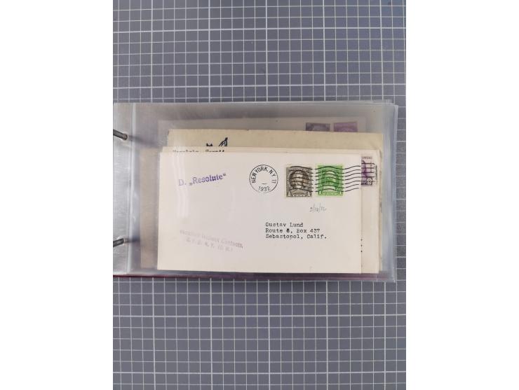 1866/1960 (ca.), interessanter Sammlungsposten inkl. sehr viel Dt. Seepost, Anlandungsstempeln, frühe Schiffspost, kleine Sam