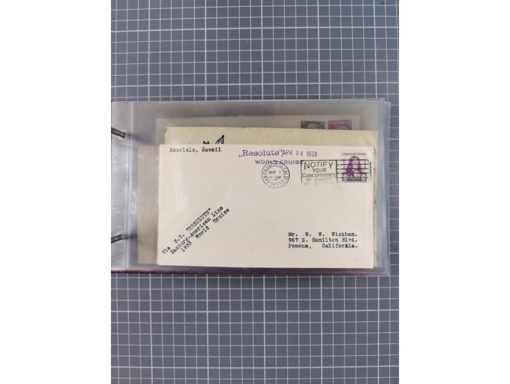 1866/1960 (ca.), interessanter Sammlungsposten inkl. sehr viel Dt. Seepost, Anlandungsstempeln, frühe Schiffspost, kleine Sam