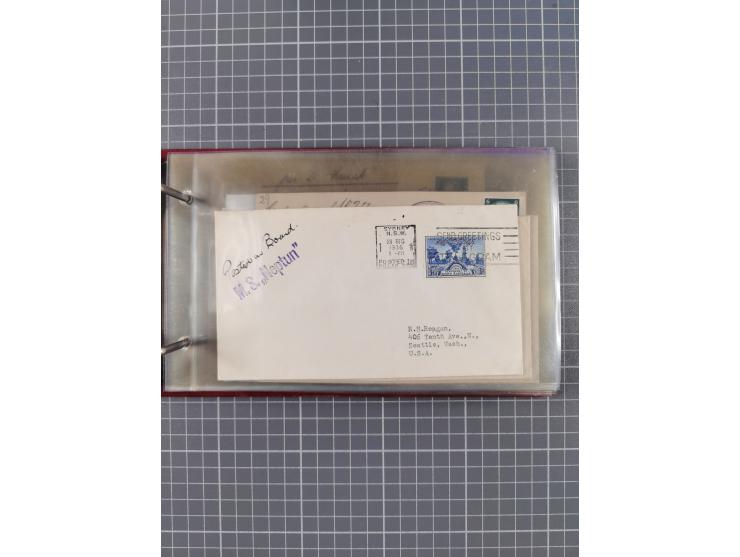 1866/1960 (ca.), interessanter Sammlungsposten inkl. sehr viel Dt. Seepost, Anlandungsstempeln, frühe Schiffspost, kleine Sam