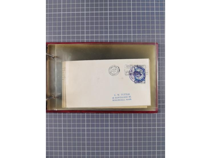 1866/1960 (ca.), interessanter Sammlungsposten inkl. sehr viel Dt. Seepost, Anlandungsstempeln, frühe Schiffspost, kleine Sam