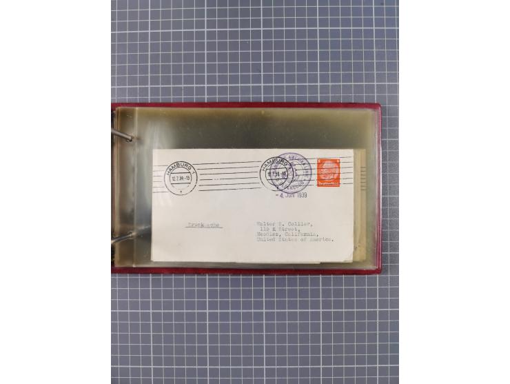 1866/1960 (ca.), interessanter Sammlungsposten inkl. sehr viel Dt. Seepost, Anlandungsstempeln, frühe Schiffspost, kleine Sam