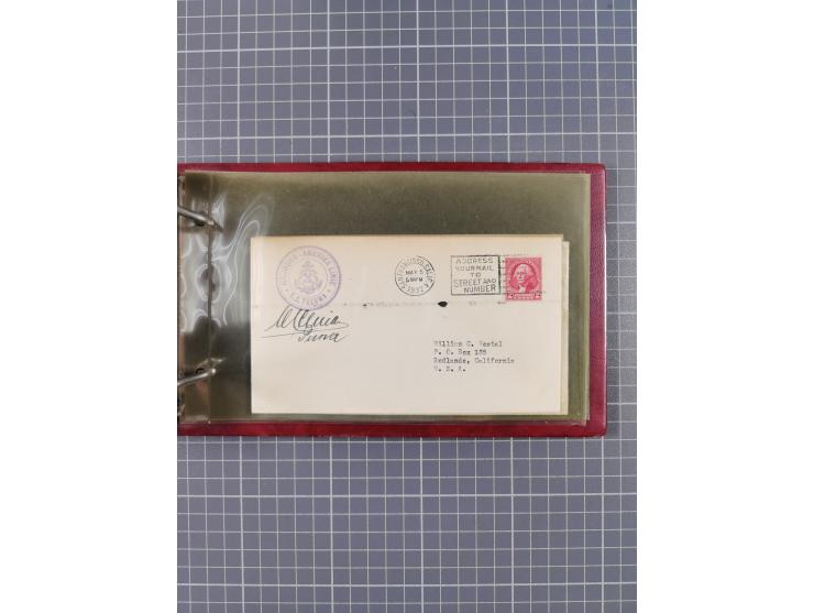 1866/1960 (ca.), interessanter Sammlungsposten inkl. sehr viel Dt. Seepost, Anlandungsstempeln, frühe Schiffspost, kleine Sam