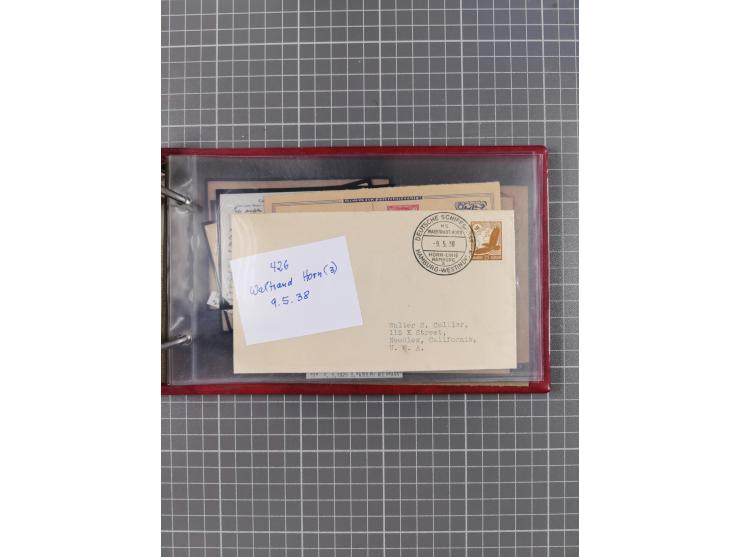 1866/1960 (ca.), interessanter Sammlungsposten inkl. sehr viel Dt. Seepost, Anlandungsstempeln, frühe Schiffspost, kleine Sam