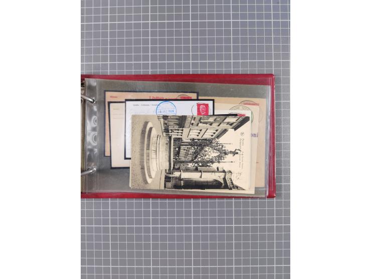 1866/1960 (ca.), interessanter Sammlungsposten inkl. sehr viel Dt. Seepost, Anlandungsstempeln, frühe Schiffspost, kleine Sam