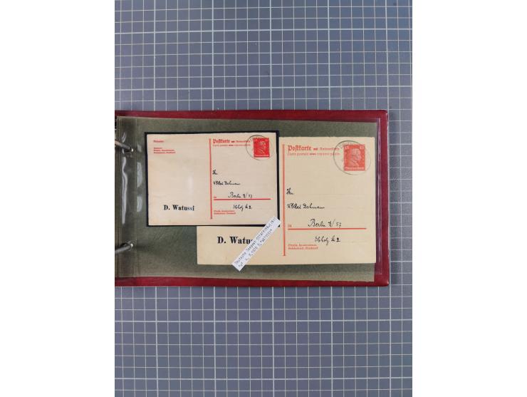 1866/1960 (ca.), interessanter Sammlungsposten inkl. sehr viel Dt. Seepost, Anlandungsstempeln, frühe Schiffspost, kleine Sam