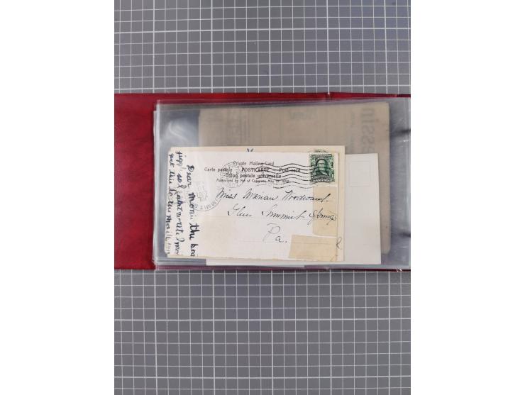 1866/1960 (ca.), interessanter Sammlungsposten inkl. sehr viel Dt. Seepost, Anlandungsstempeln, frühe Schiffspost, kleine Sam