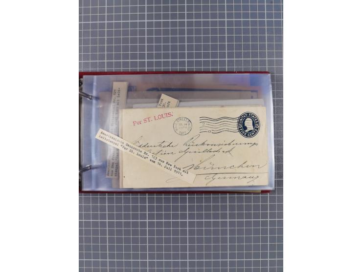 1866/1960 (ca.), interessanter Sammlungsposten inkl. sehr viel Dt. Seepost, Anlandungsstempeln, frühe Schiffspost, kleine Sam