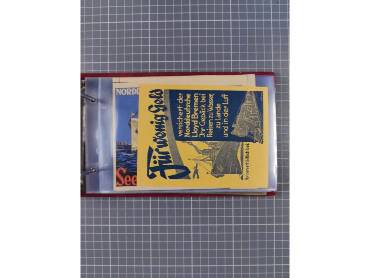 1866/1960 (ca.), interessanter Sammlungsposten inkl. sehr viel Dt. Seepost, Anlandungsstempeln, frühe Schiffspost, kleine Sam