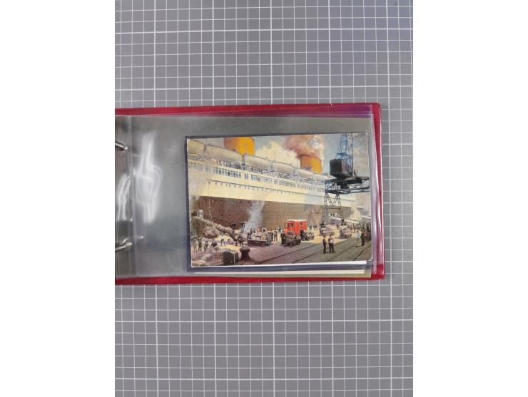 1866/1960 (ca.), interessanter Sammlungsposten inkl. sehr viel Dt. Seepost, Anlandungsstempeln, frühe Schiffspost, kleine Sam