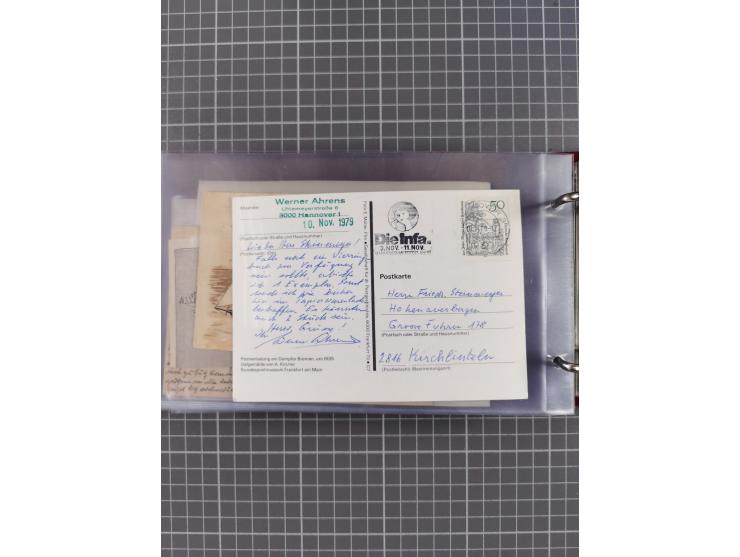 1866/1960 (ca.), interessanter Sammlungsposten inkl. sehr viel Dt. Seepost, Anlandungsstempeln, frühe Schiffspost, kleine Sam