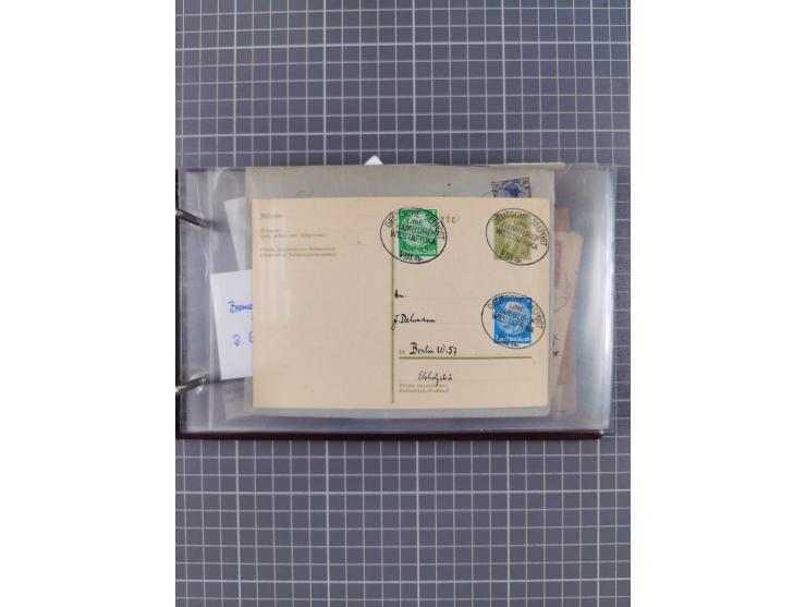 1866/1960 (ca.), interessanter Sammlungsposten inkl. sehr viel Dt. Seepost, Anlandungsstempeln, frühe Schiffspost, kleine Sam