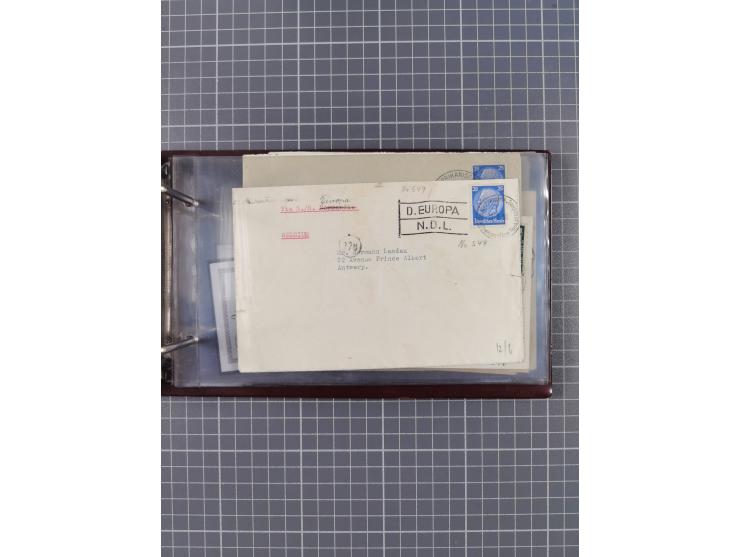 1866/1960 (ca.), interessanter Sammlungsposten inkl. sehr viel Dt. Seepost, Anlandungsstempeln, frühe Schiffspost, kleine Sam