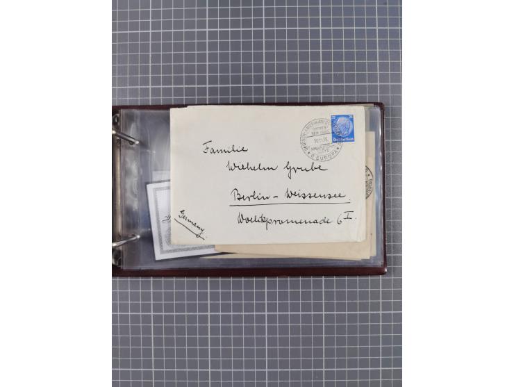 1866/1960 (ca.), interessanter Sammlungsposten inkl. sehr viel Dt. Seepost, Anlandungsstempeln, frühe Schiffspost, kleine Sam