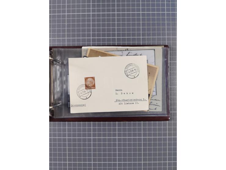 1866/1960 (ca.), interessanter Sammlungsposten inkl. sehr viel Dt. Seepost, Anlandungsstempeln, frühe Schiffspost, kleine Sam