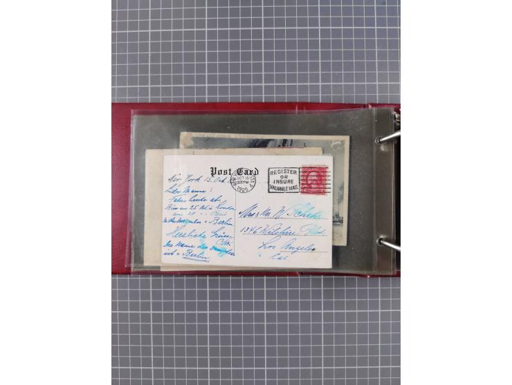 1866/1960 (ca.), interessanter Sammlungsposten inkl. sehr viel Dt. Seepost, Anlandungsstempeln, frühe Schiffspost, kleine Sam