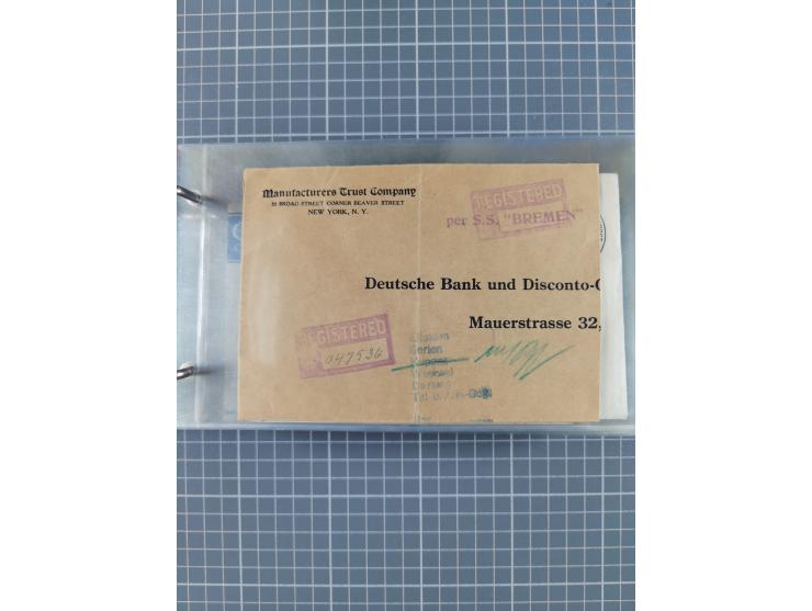 1866/1960 (ca.), interessanter Sammlungsposten inkl. sehr viel Dt. Seepost, Anlandungsstempeln, frühe Schiffspost, kleine Sam