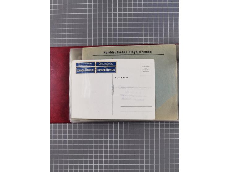 1866/1960 (ca.), interessanter Sammlungsposten inkl. sehr viel Dt. Seepost, Anlandungsstempeln, frühe Schiffspost, kleine Sam