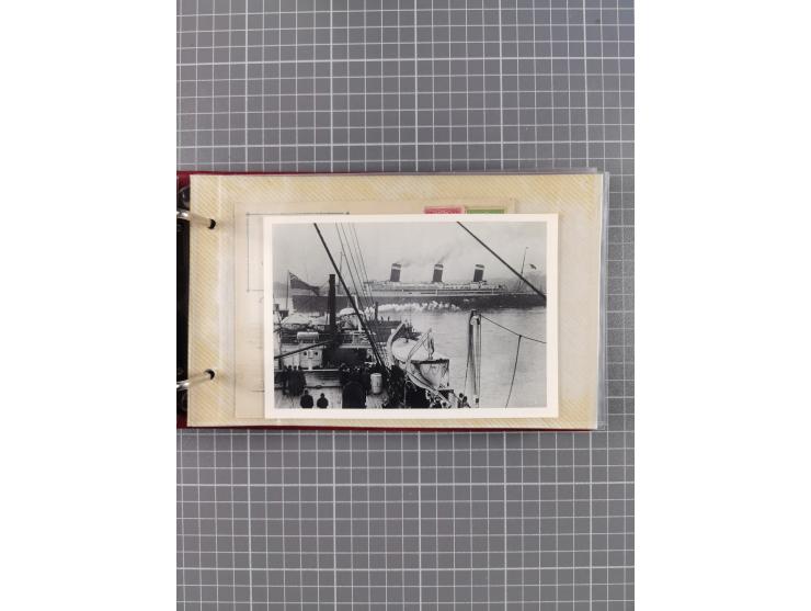 1866/1960 (ca.), interessanter Sammlungsposten inkl. sehr viel Dt. Seepost, Anlandungsstempeln, frühe Schiffspost, kleine Sam