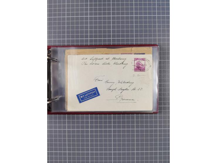 1866/1960 (ca.), interessanter Sammlungsposten inkl. sehr viel Dt. Seepost, Anlandungsstempeln, frühe Schiffspost, kleine Sam