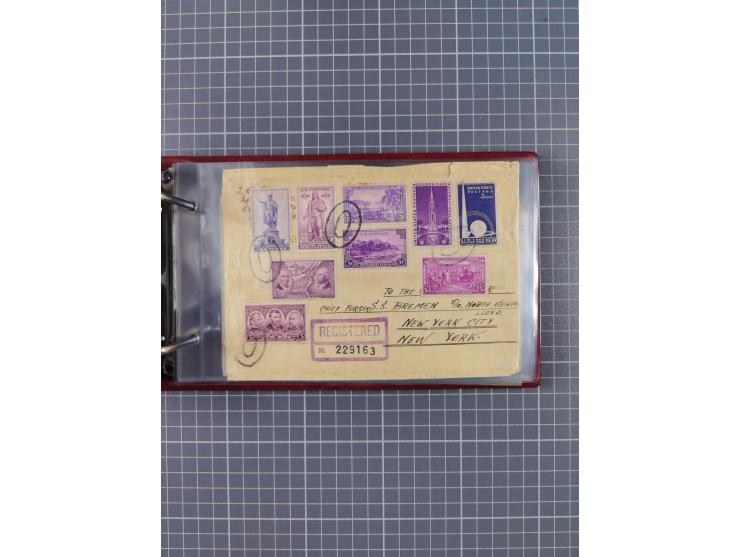 1866/1960 (ca.), interessanter Sammlungsposten inkl. sehr viel Dt. Seepost, Anlandungsstempeln, frühe Schiffspost, kleine Sam