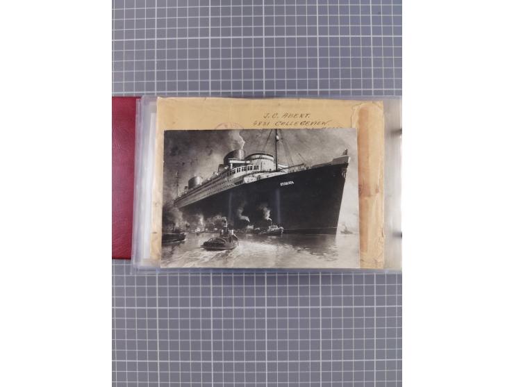 1866/1960 (ca.), interessanter Sammlungsposten inkl. sehr viel Dt. Seepost, Anlandungsstempeln, frühe Schiffspost, kleine Sam