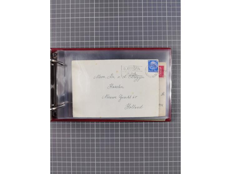 1866/1960 (ca.), interessanter Sammlungsposten inkl. sehr viel Dt. Seepost, Anlandungsstempeln, frühe Schiffspost, kleine Sam