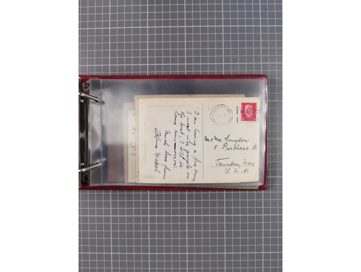 1866/1960 (ca.), interessanter Sammlungsposten inkl. sehr viel Dt. Seepost, Anlandungsstempeln, frühe Schiffspost, kleine Sam