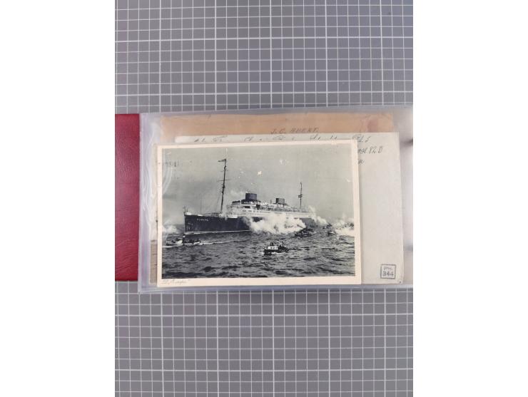 1866/1960 (ca.), interessanter Sammlungsposten inkl. sehr viel Dt. Seepost, Anlandungsstempeln, frühe Schiffspost, kleine Sam