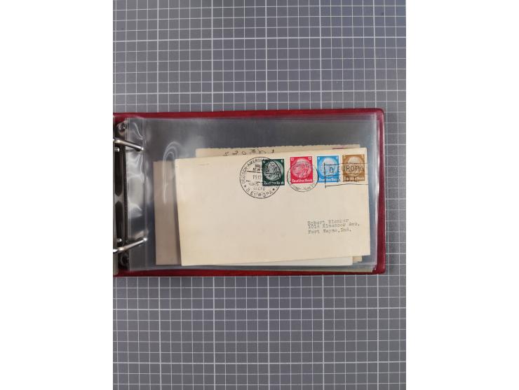 1866/1960 (ca.), interessanter Sammlungsposten inkl. sehr viel Dt. Seepost, Anlandungsstempeln, frühe Schiffspost, kleine Sam