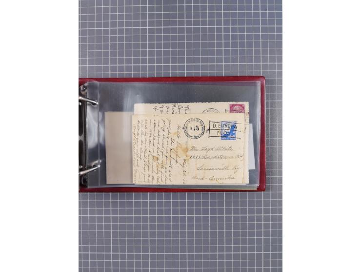 1866/1960 (ca.), interessanter Sammlungsposten inkl. sehr viel Dt. Seepost, Anlandungsstempeln, frühe Schiffspost, kleine Sam