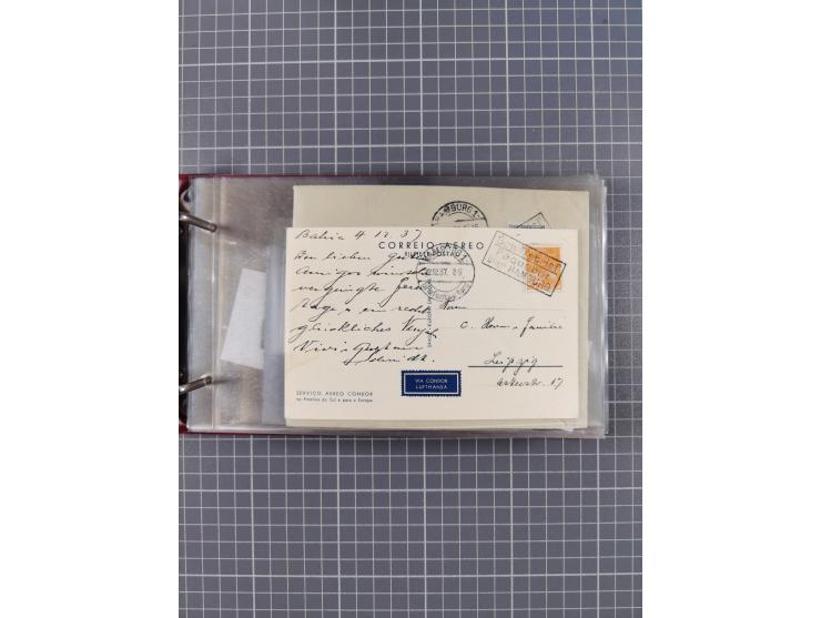 1866/1960 (ca.), interessanter Sammlungsposten inkl. sehr viel Dt. Seepost, Anlandungsstempeln, frühe Schiffspost, kleine Sam