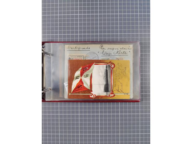 1866/1960 (ca.), interessanter Sammlungsposten inkl. sehr viel Dt. Seepost, Anlandungsstempeln, frühe Schiffspost, kleine Sam