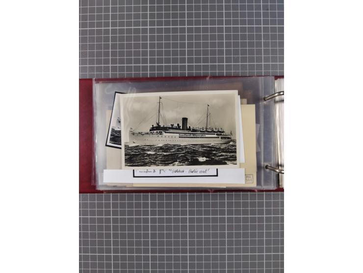 1866/1960 (ca.), interessanter Sammlungsposten inkl. sehr viel Dt. Seepost, Anlandungsstempeln, frühe Schiffspost, kleine Sam