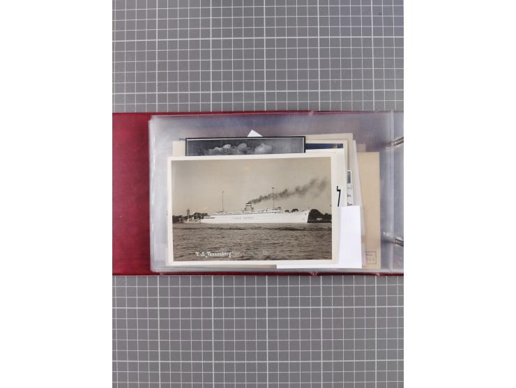 1866/1960 (ca.), interessanter Sammlungsposten inkl. sehr viel Dt. Seepost, Anlandungsstempeln, frühe Schiffspost, kleine Sam