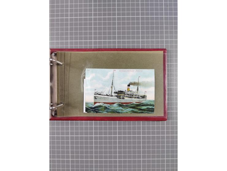 1866/1960 (ca.), interessanter Sammlungsposten inkl. sehr viel Dt. Seepost, Anlandungsstempeln, frühe Schiffspost, kleine Sam