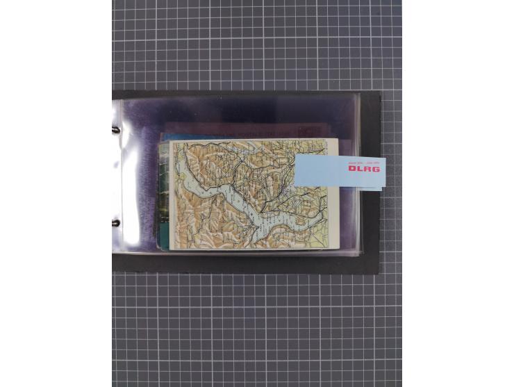 1866/1960 (ca.), interessanter Sammlungsposten inkl. sehr viel Dt. Seepost, Anlandungsstempeln, frühe Schiffspost, kleine Sam