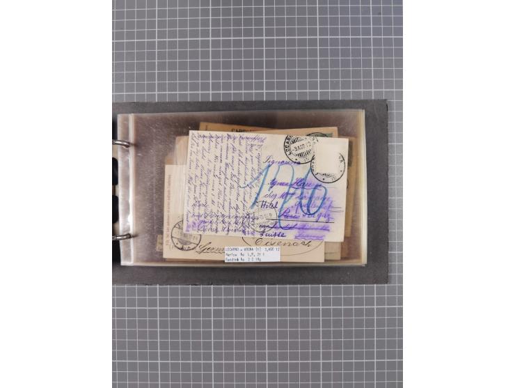 1866/1960 (ca.), interessanter Sammlungsposten inkl. sehr viel Dt. Seepost, Anlandungsstempeln, frühe Schiffspost, kleine Sam