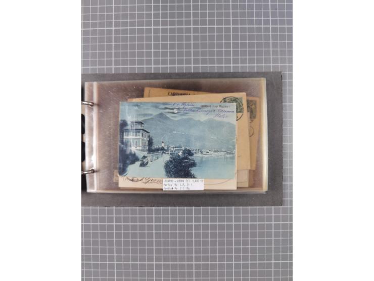 1866/1960 (ca.), interessanter Sammlungsposten inkl. sehr viel Dt. Seepost, Anlandungsstempeln, frühe Schiffspost, kleine Sam