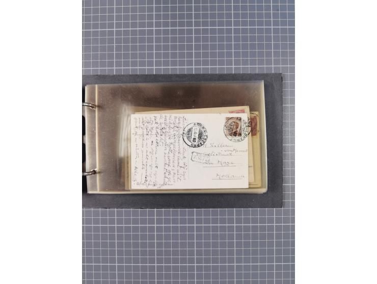 1866/1960 (ca.), interessanter Sammlungsposten inkl. sehr viel Dt. Seepost, Anlandungsstempeln, frühe Schiffspost, kleine Sam